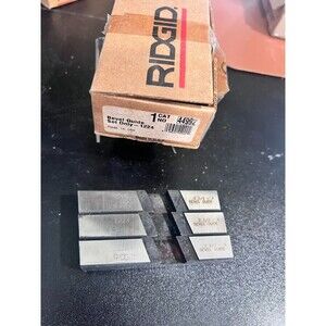 RIDGID 2 1/2" - 4 Bevel Guide Alloy Steel Pipe Dies 44992